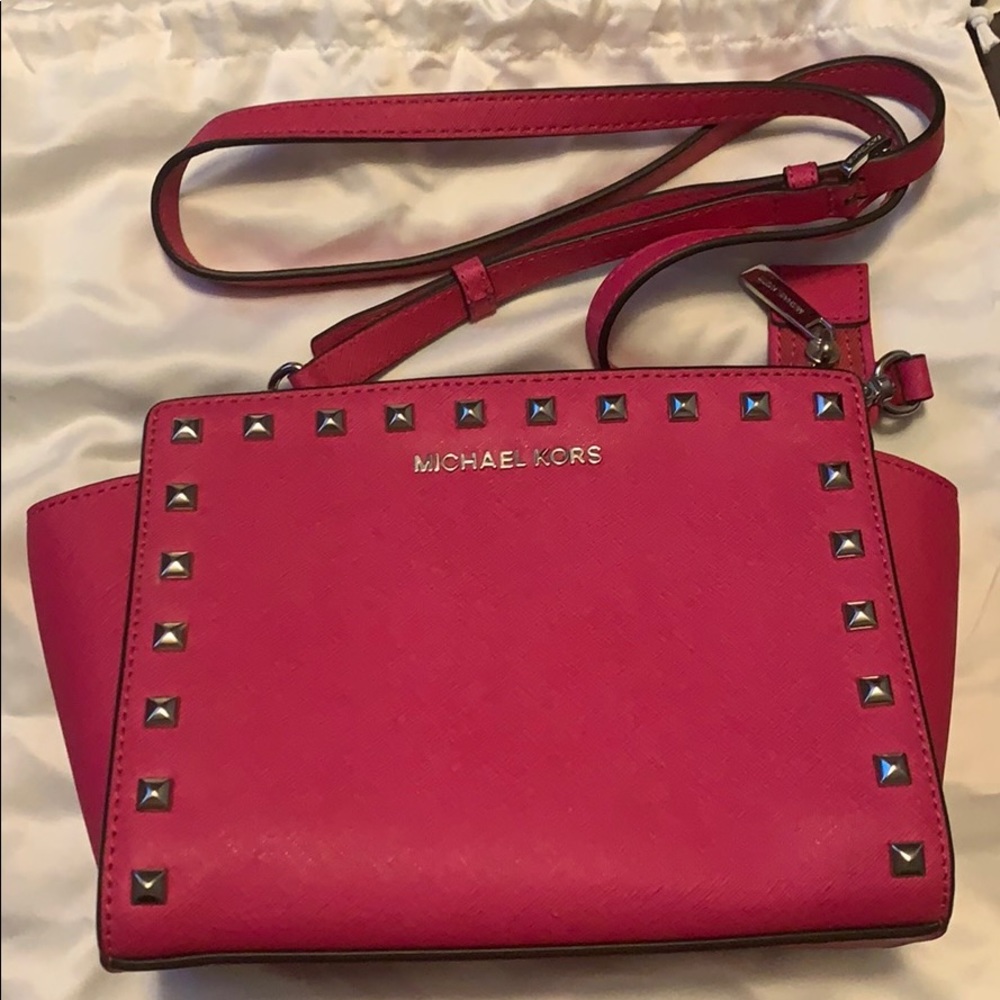 Michael Kors studded mini handbag